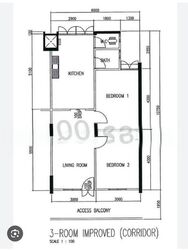 Blk 4 Tanjong Pagar Plaza (Bukit Merah), HDB 3 Rooms #522510061